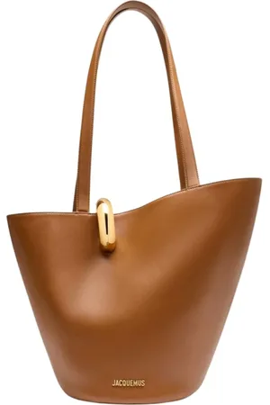 Jacquemus Taske, Dame, Brun, ONE SIZE, Uld, Brun Skuldertaske til Kvinder