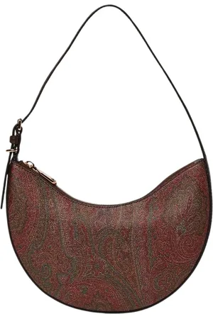 Etro Taske, Dame, Brun, ONE SIZE, Uld, Paisley Skuldertaske