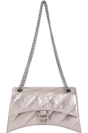 Balenciaga Taske, Dame, , ONE SIZE, Uld, Neutral Chain Skuldertaske til Kvinder