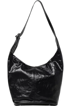 Coccinelle Taske, Dame, Sort, ONE SIZE, Uld, Sort Læder Hobo Skuldertaske
