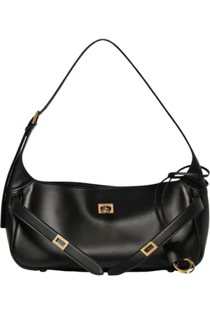 Balenciaga Taske, Dame, Sort, ONE SIZE, Uld, Sort skuldertaske til kvinder