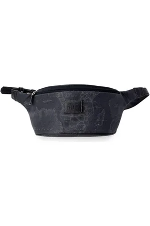 ALVIERO MARTINI 1A CLASSE Taske, Herre, Sort, ONE SIZE, Læder, Polyester og læder Fanny Pack