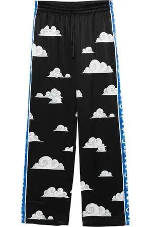 Casablanca Bukser, Herre, Sort, L, Sort Elastisk Snøret Talje Shorts
