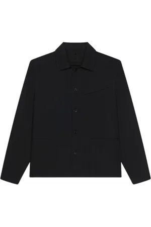 Givenchy Jakke, Herre, Sort, XL, Uld, Elegant Kravejakke