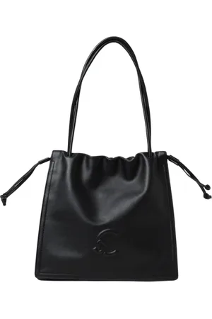 Coccinelle Taske, Dame, Sort, ONE SIZE, Læder, Præget Logo Læder Tote Taske