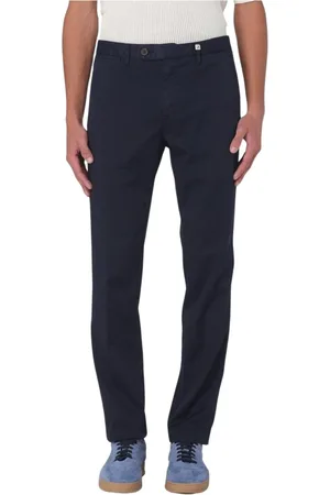 MYTHS Bukser, Herre, Blå, 2XL, Grønne Slim Fit Chinos Bukser