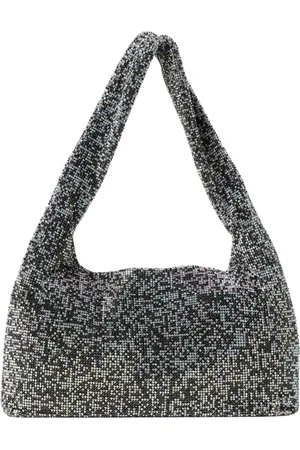 KARA Taske, Dame, Sort, ONE SIZE, Uld, Minimalistisk Sort Skuldertaske