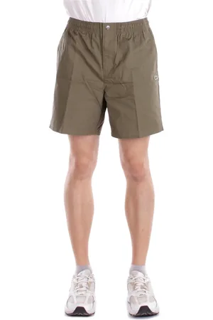 Lacoste Shorts, Herre, Grøn, L, Bomuld, Grønne Shorts Lynlås Knapper Lommer Regular