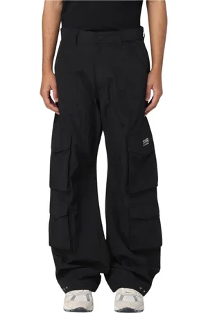 Golden Goose Bukser, Herre, Sort, S, MultiPocket Cargo Pants Mænd Sort