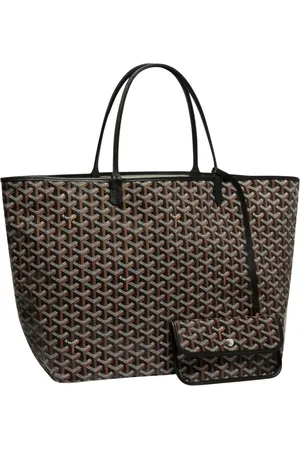 GOYARD Taske, Dame, Sort, ONE SIZE, Vintage Saint Louis GM Taske