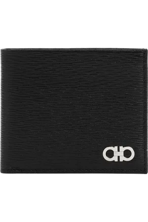 Salvatore Ferragamo Tilbehør, Herre, Sort, ONE SIZE, Gancini Wallet