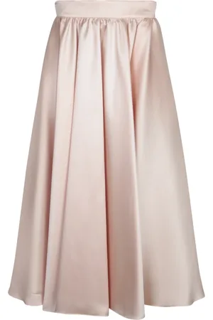 BLANCA Nederdel, Dame, , XS, Satin, Elegant Midi Nederdel