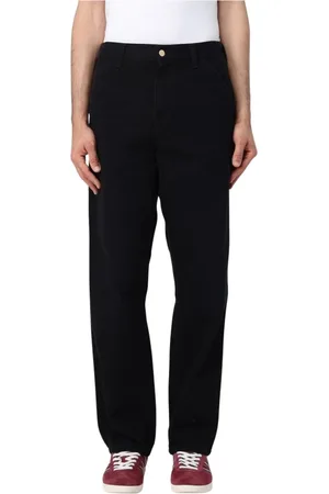 Carhartt Bukser, Herre, Sort, W30, Bomuld, Afslappet pasform sorte bukser