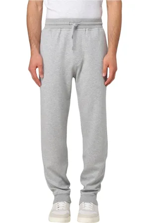 Brunello Cucinelli Bukser, Herre, Grå, 2XL, Elegant Grå Herre Sweatpants