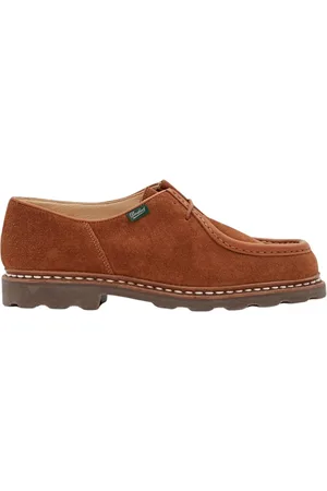 Paraboot Sko, Dame, Brun, 42 EU, Læder, Elegant Læder Flade Sko