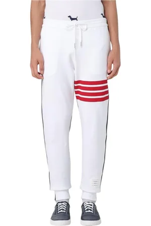 Thom Browne Bukser, Herre, Hvid, M, Hvide skræddersyede bukser