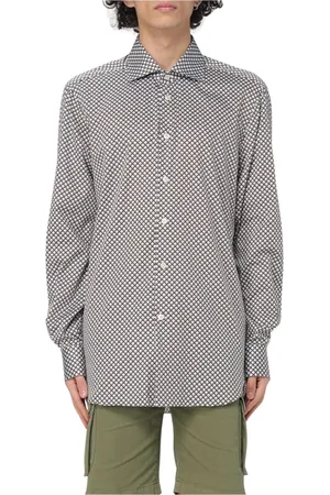 Kiton Skjorte, Herre, Brun, XL, Cashmere, Luksuriøs Brun Cashmere Crewneck Sweater