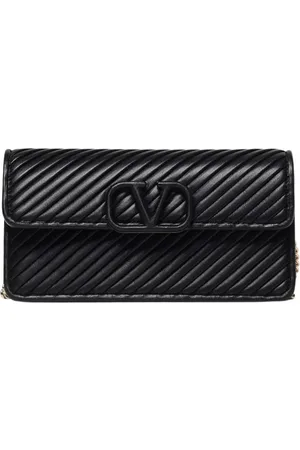 VALENTINO GARAVANI Taske, Dame, Sort, ONE SIZE, Uld, Stud Skuldertaske