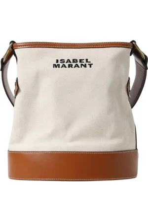 Isabel Marant Taske, Dame, Hvid, ONE SIZE, Uld, Hvid Canvas Skuldertaske Elegant