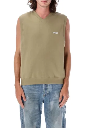 MAGLIANO Top, Herre, Grøn, L, Bomuld, Grøn Jakkevest