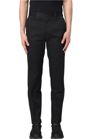 Dolce & Gabbana Bukser, Herre, Sort, S, Klassiske sorte bukser