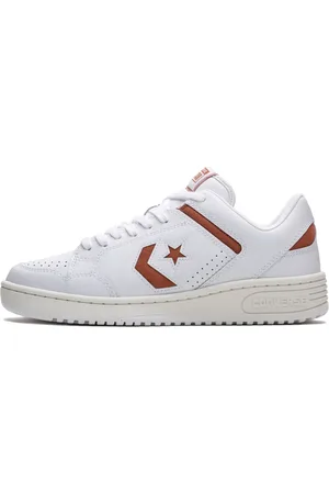 Converse Sko, Herre, Hvid, 41 EU, Læder, Læder Klassiske Sneakers