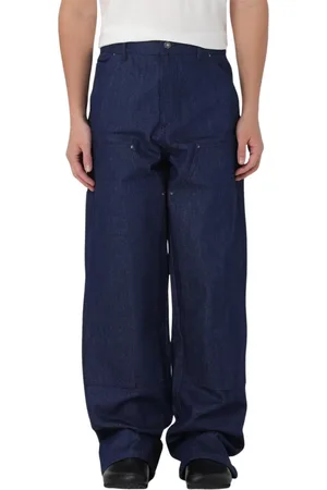 Sky High Farm Bukser, Herre, Blå, M, Denim, Blå Wide Leg Denim Bukser