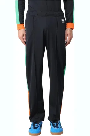 WALES BONNER Bukser, Herre, Sort, S, Uld, Sorte Track Pants til Mænd