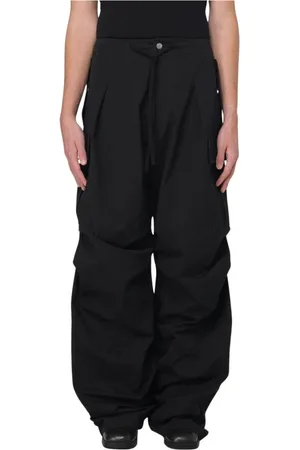 Alexander McQueen Bukser, Herre, Sort, S, Klassiske Cargo Bukser