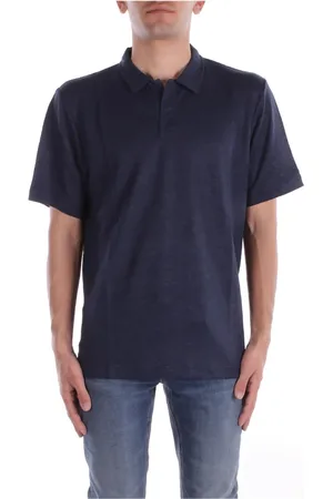 MC2 SAINT BARTH Top, Herre, Blå, 2XL, Bomuld, Logo Front Polo T-shirts og Polos