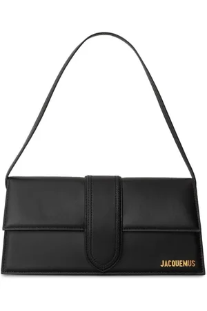 Jacquemus Taske, Dame, Sort, ONE SIZE, Uld, Sort Læder Skuldertaske