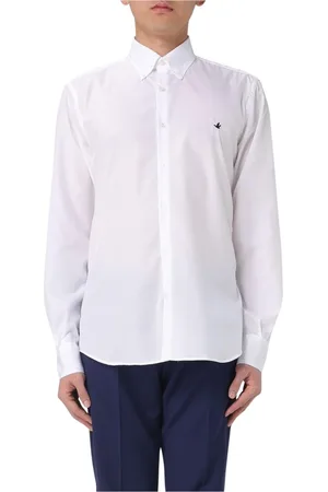 BROOKSFIELD Skjorte, Herre, Hvid, 5XL, Bomuld, Klassisk Hvid Skjorte