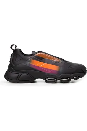 Prada Sko, Herre, Sort, 41 EU, Uld, Sorte lave sneakers Aw23