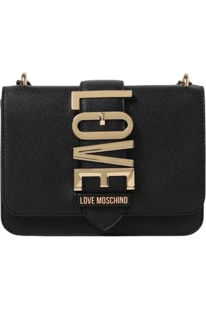 Moschino Taske, Dame, Sort, ONE SIZE, Uld, Sort Crossbody Taske til Kvinder