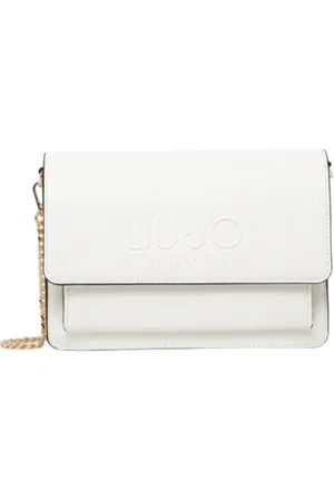 Liu Jo Taske, Dame, Hvid, ONE SIZE, Uld, Beige Skuldertaske Chic Stil
