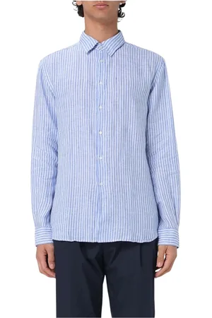 Aspesi Skjorte, Herre, Flerfarvet, L, Elegant Button-Up Skjorte