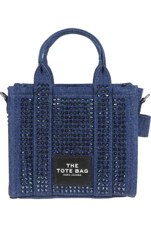 Marc Jacobs Taske, Dame, Blå, ONE SIZE, Bomuld, Blå Crossbody Taske Stilfuldt Bomuldsdesign