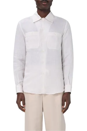 Brunello Cucinelli Skjorte, Herre, , M, Elegant Blå Button-Up Skjorte