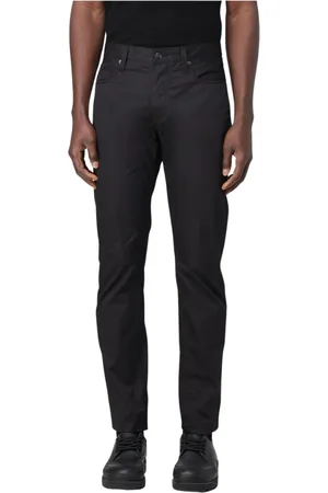 Emporio Armani Jeans, Herre, Sort, W30, Marineblå Klassiske Chino Bukser
