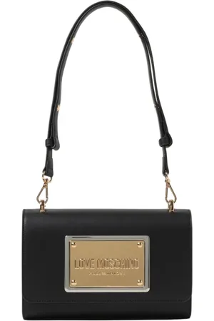 Moschino Taske, Dame, Sort, ONE SIZE, Uld, Sort Skuldertaske til Kvinder