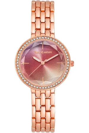 Juicy Couture Tilbehør, Dame, Gul, ONE SIZE, Uld, Rose Gold Dameur Mode