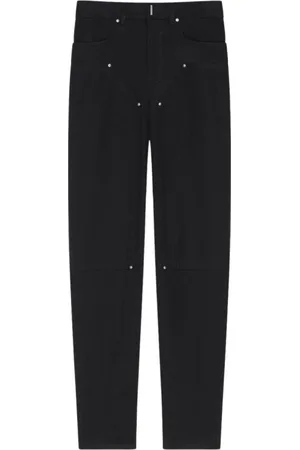 Givenchy Bukser, Herre, Sort, W33, Bomuld, Sorte Utility Bukser til Mænd