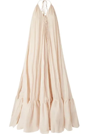 Pinko Kjole, Dame, , XS, Flared Pink Kjole Åben Ryg