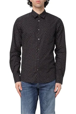 Paul Smith Skjorte, Herre, Sort, S, Bomuld, Klassisk Bomuldsskjorte