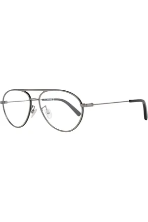 Bally Tilbehør, Herre, Grå, ONE SIZE, Uld, Gunmetal Aviator Optiske Rammer