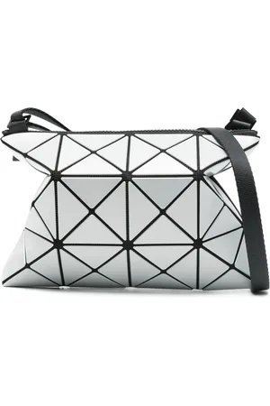 Issey Miyake Taske, Dame, Grå, ONE SIZE, Uld, Geometrisk Skuldertaske i Grå