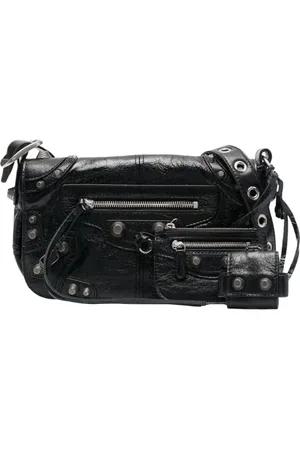 Balenciaga Taske, Herre, Sort, ONE SIZE, Uld, Sort Læder Skuldertaske