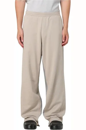Helmut Lang Bukser, Herre, Grå, S, Moderne Side Zip Bukser