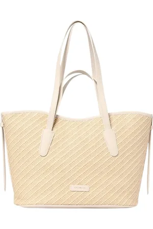 Coccinelle Taske, Dame, , ONE SIZE, Uld, Hvid Skuldertaske med Lynlås