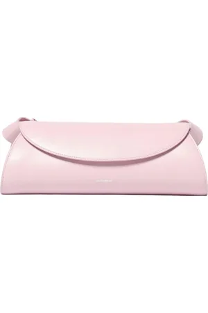 Jil Sander Taske, Dame, Lilla, ONE SIZE, Uld, Elegant Crossbody Skuldertaske